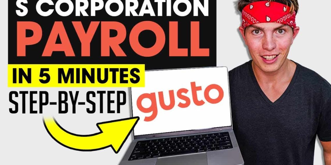 How To Set Up S Corp Payroll 2023